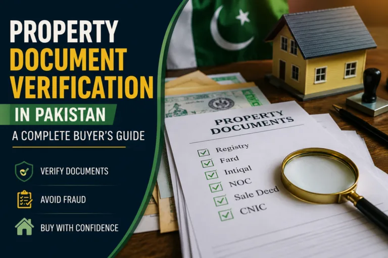Property Document Verification in Pakistan: A Complete Buyer’s Guide