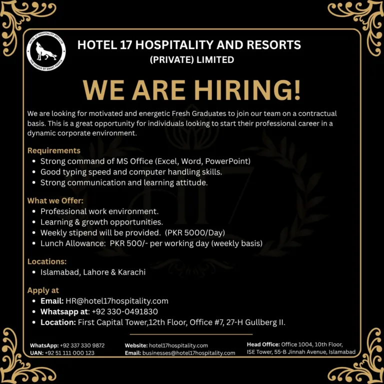 WE ARE HIRING